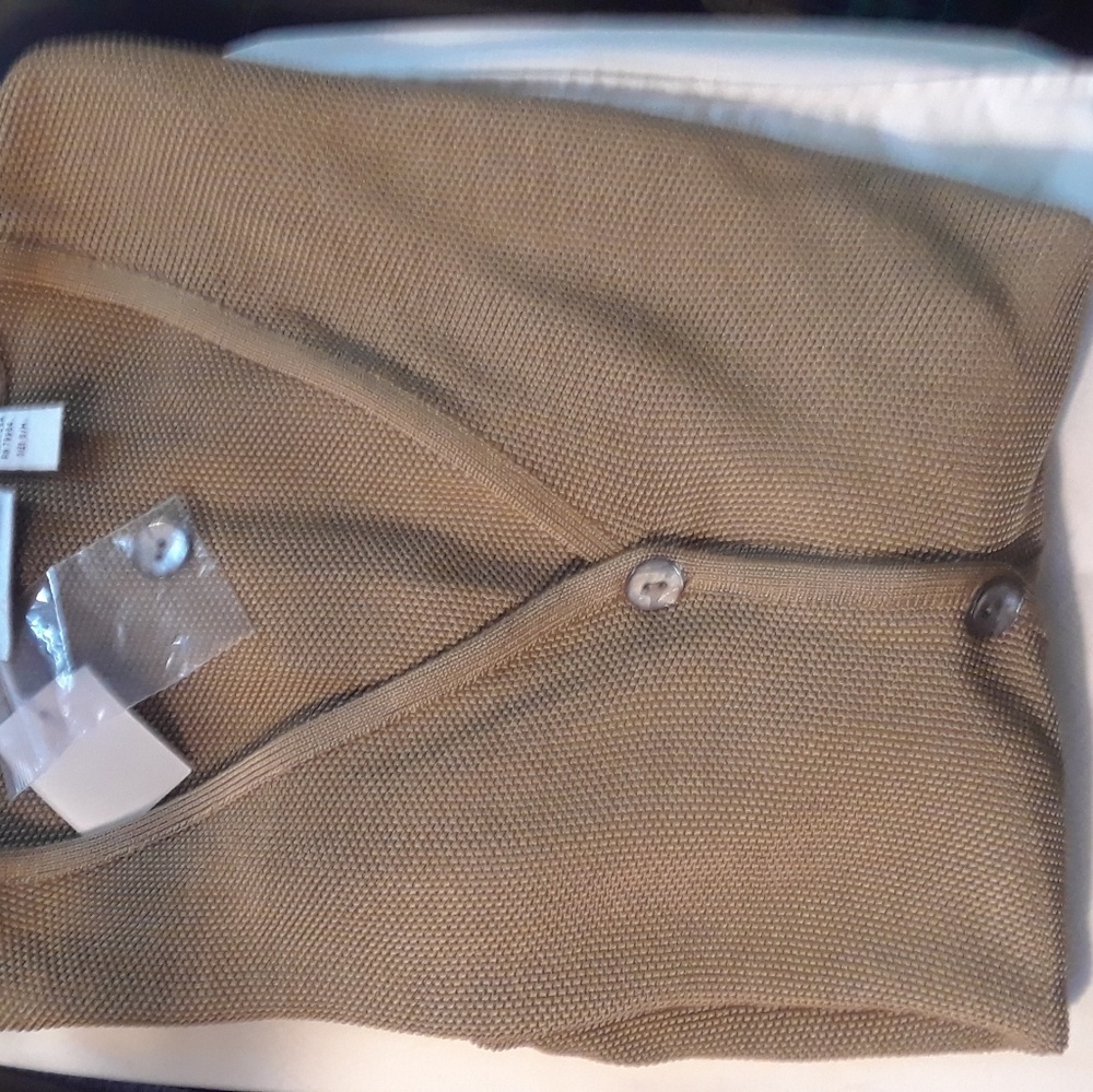 Heather colored (seagrape )sweater cardigan